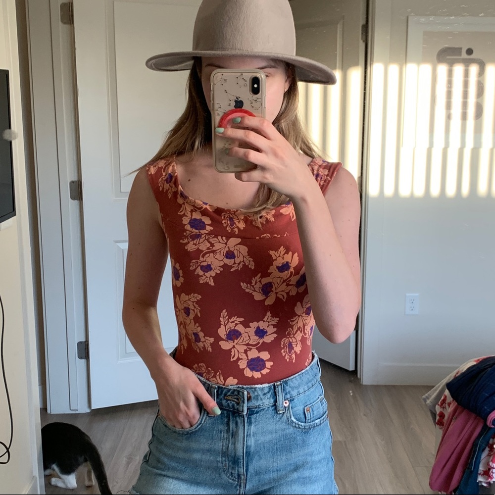 Free people off the shoulder bodysuit - Picture 2 of 5